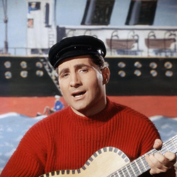 Freddy Quinn, österreichischer Schlagersänger und Schauspieler, Deutschland 1959. Austrian schlager singer and actor Fre