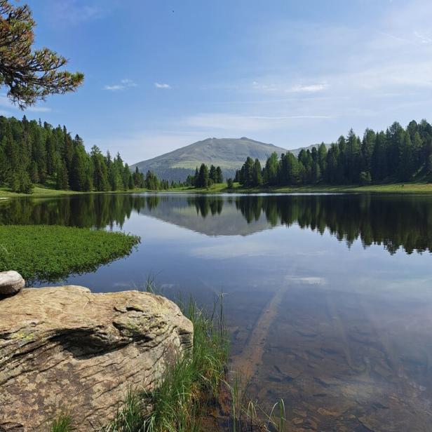 Beim Schwarzsee auf der Turracher Höhe