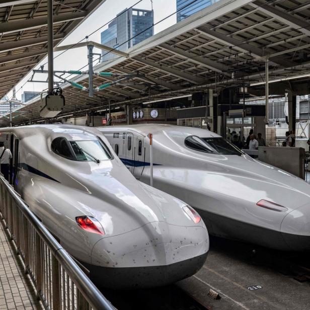 JAPAN-TRANSPORT-SHINKANSEN-ANNIVERSARY