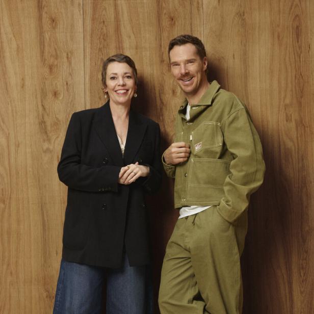 Die Schauspieler Olivia Colman und Benedict Cumberbatch
