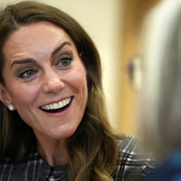 Britain's Prince William, and Kate, the Princess of Wales visit the National Federation of Women's Institute (WI), in Sunningdale