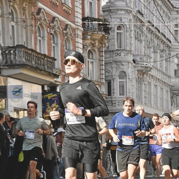 Michael Sommer, Head of Product beim KURIER Michael Sommer, Head of Product beim KURIER, läuft beim Grazer Marathon.