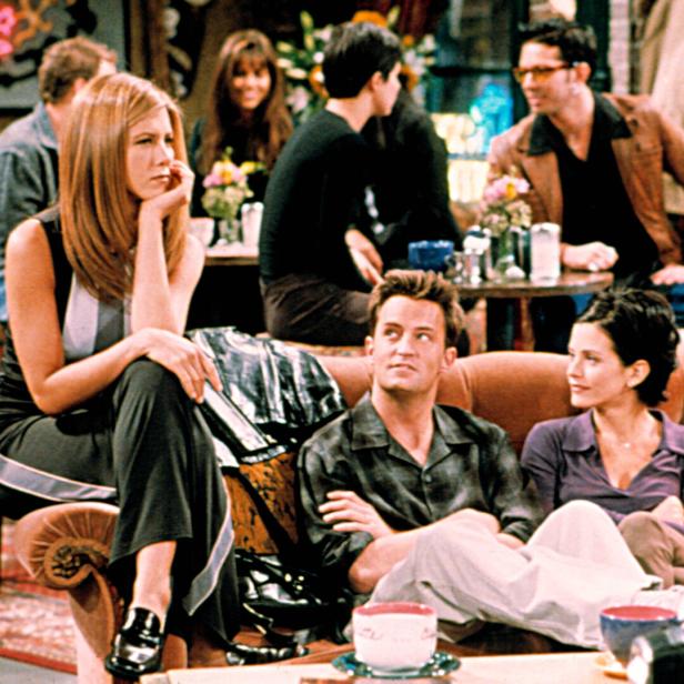 Serie "Friends", Jennifer Aniston, Matthew Perry, Courteney Cox
