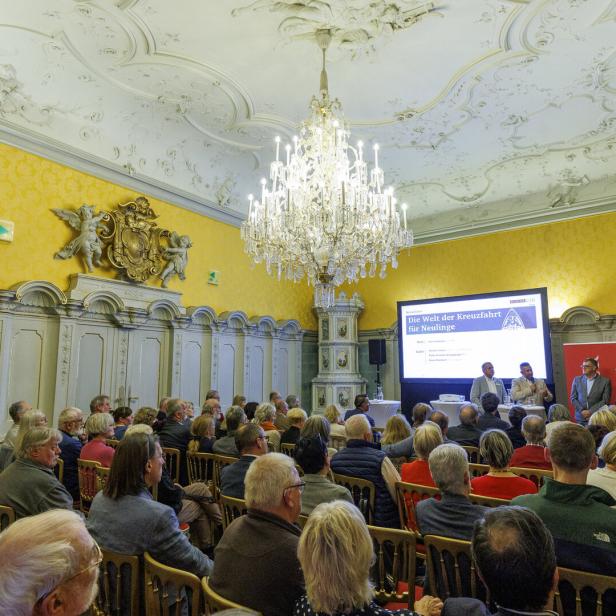 KURIER LIVE Reise: Kreuzfahrten im Palais Daun-Kinsky