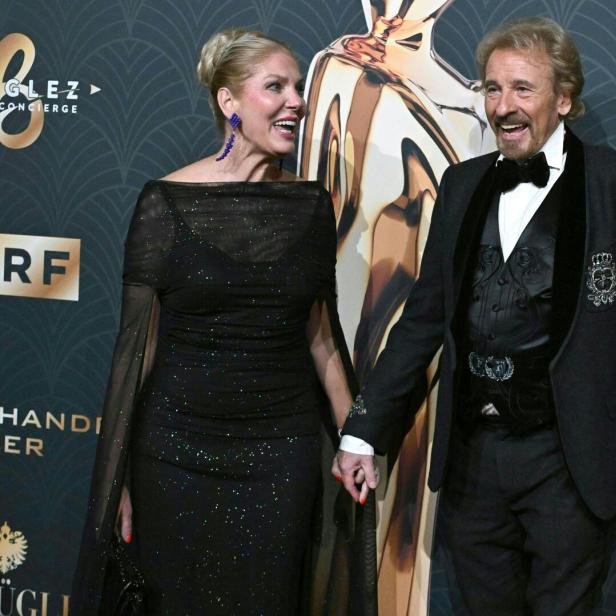Thomas Gottschalk und Karina Mroß
