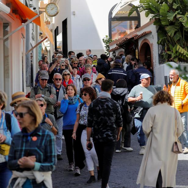 Mass tourism in Italy