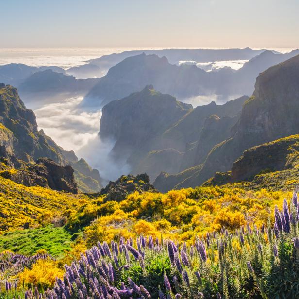 View from Pico do Arieiro, Portugal