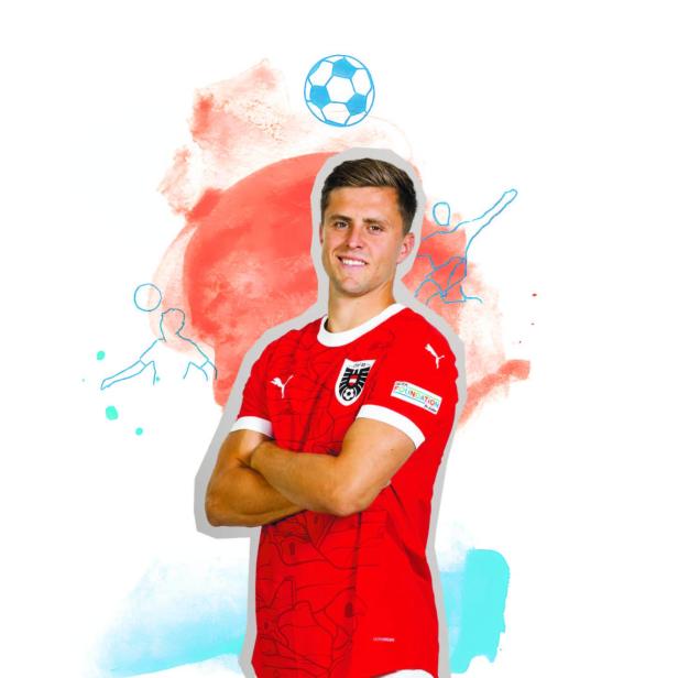 Fußballer Christoph Baumgartner im Portrait