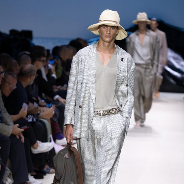 Giorgio Armani Milan Fashion Week Men's Collection Spring Summer 2026