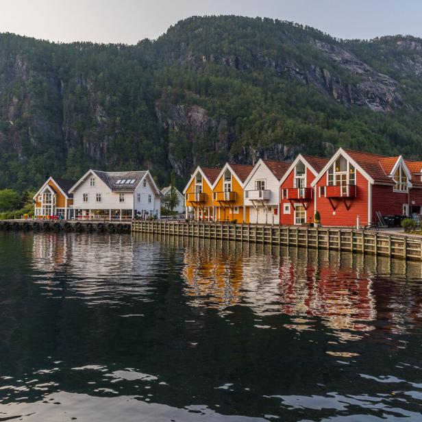 Dörfchen Mo in Norwegen