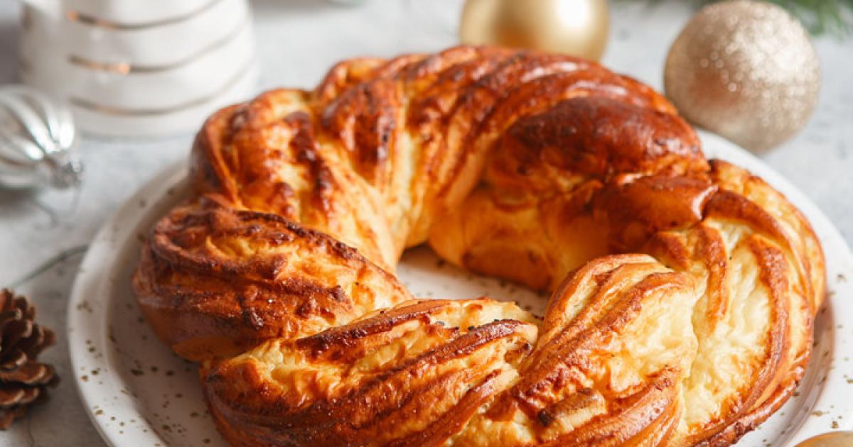 Bauernküche: Gefüllter Brotkranz